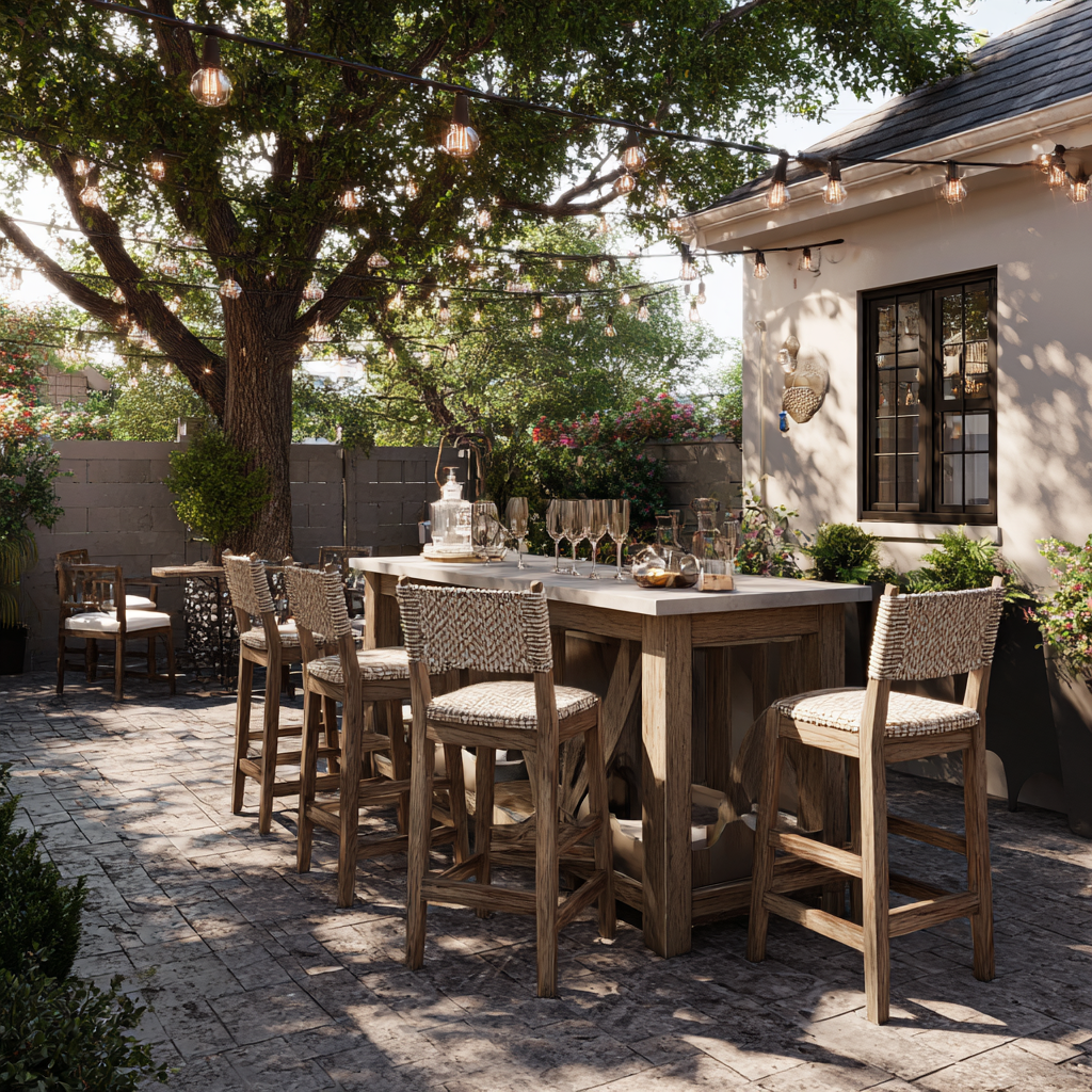 Sonoma 7-Piece Outdoor Bar Set
