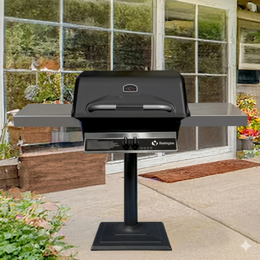 Summit Forge Post-Mounted Gas Grill Collection